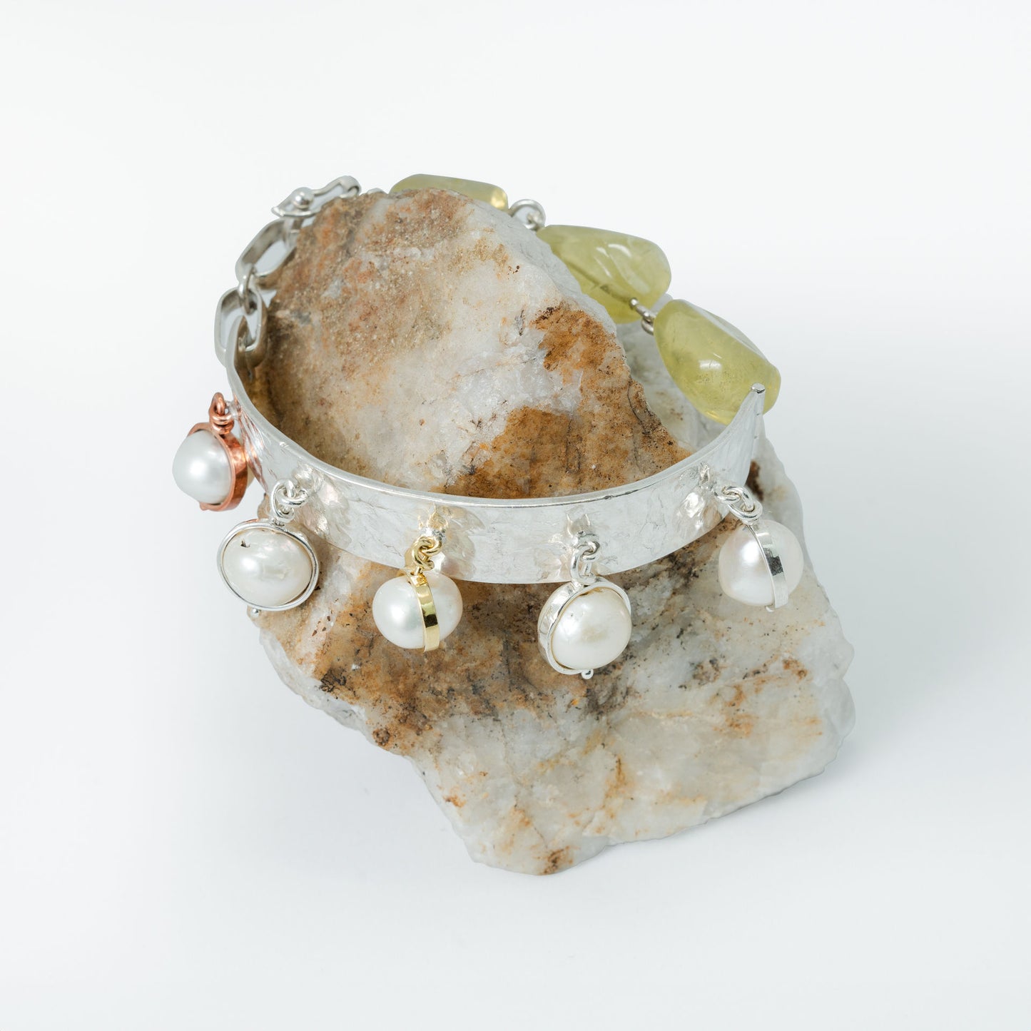 “Mother-of-Pearl Sun” Bracelet