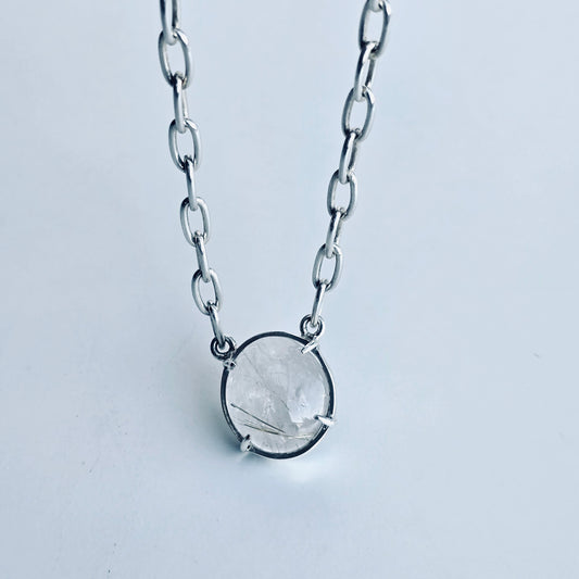 Rutilated Quartz Necklace