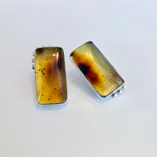 Amber Earrings