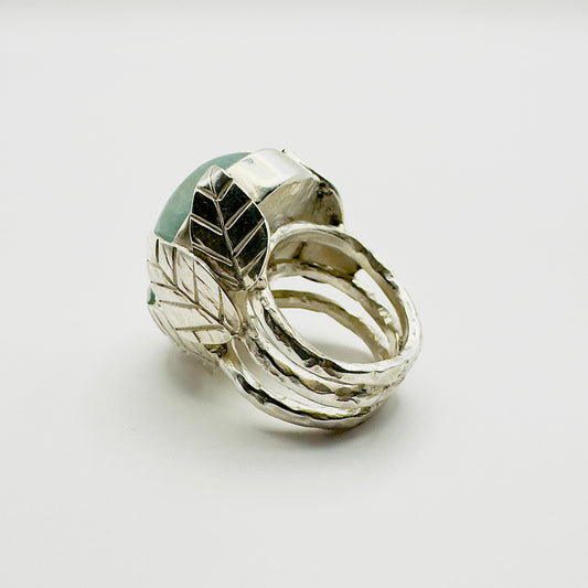 Anillo Hojas